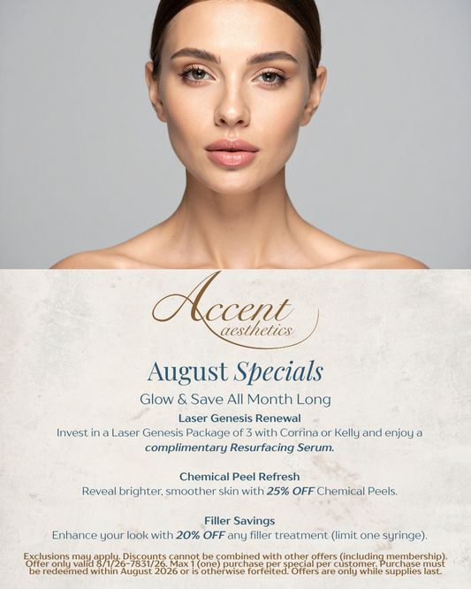 Buy a Laser Genesis Pkg of 3, and get a FREE Resurfacing Serum
