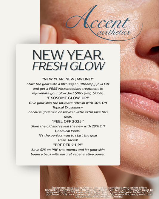 New Year, New Jawline: Buy Ultherapy Jowl Lift & Microneedling FREE